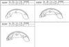 ASIMCO K3797 Brake Shoe Set